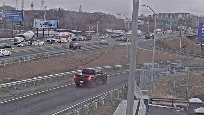MacKay Bridge - Halifax bound