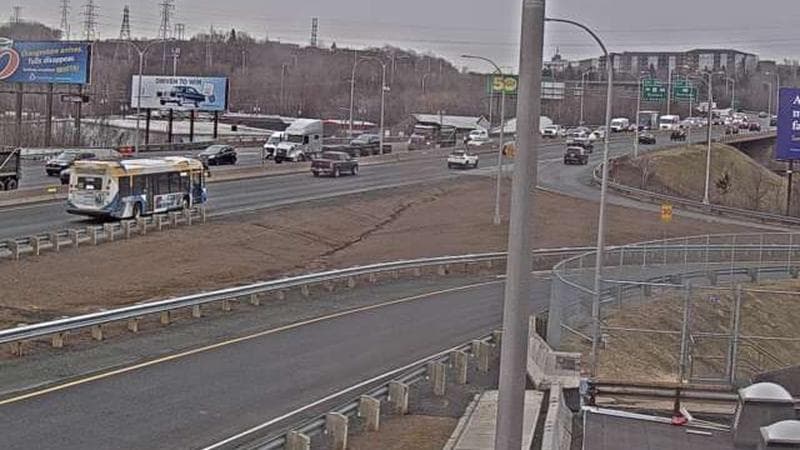 MacKay Bridge - Halifax bound