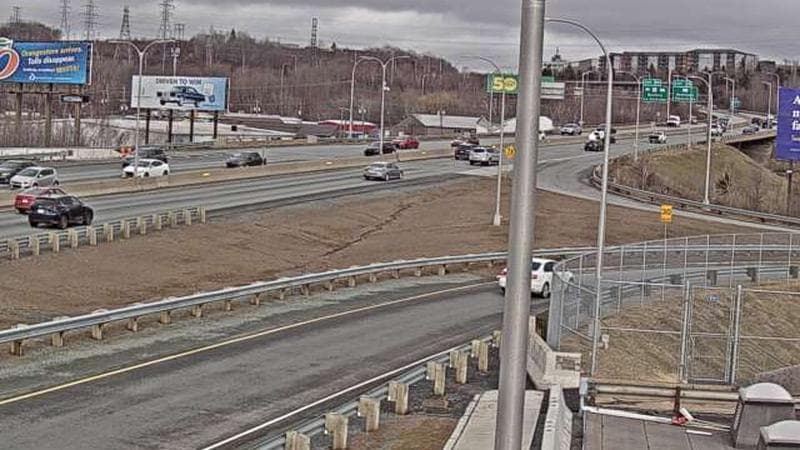 MacKay Bridge - Halifax bound
