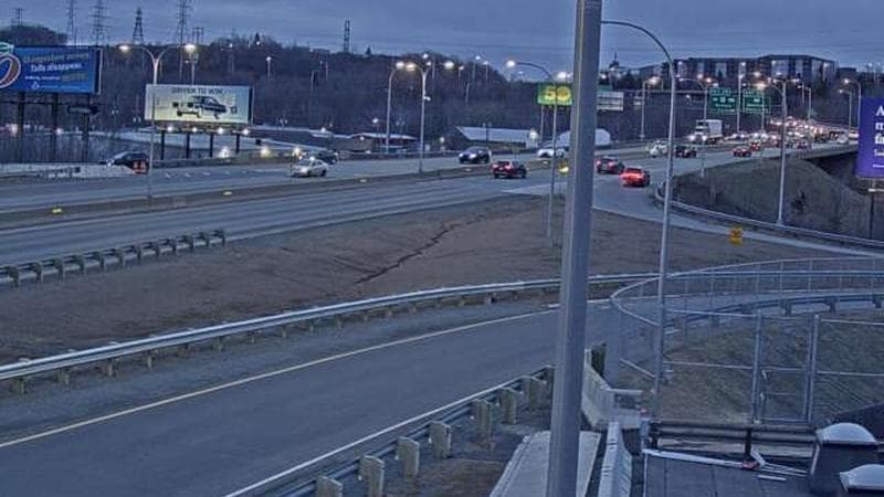 MacKay Bridge - Halifax bound