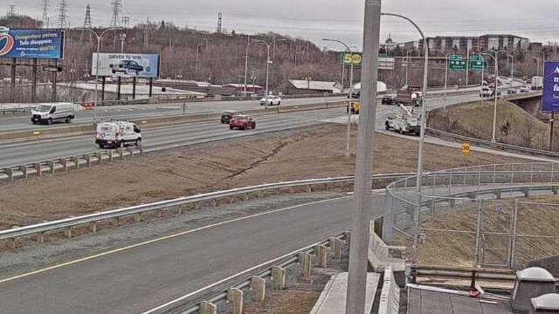 MacKay Bridge - Halifax bound