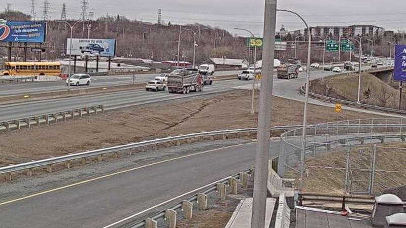 MacKay Bridge - Halifax bound
