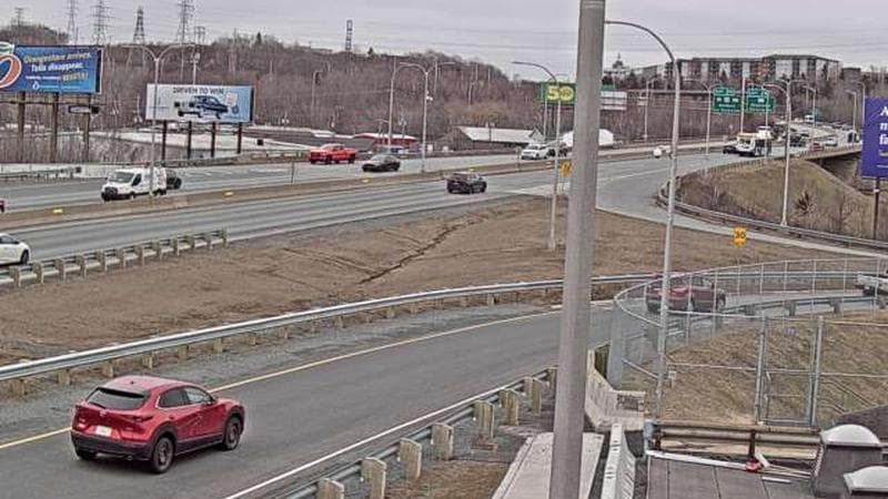 MacKay Bridge - Halifax bound