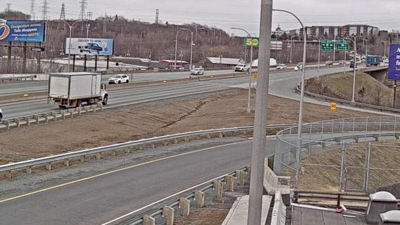 MacKay Bridge - Halifax bound