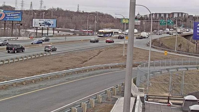 MacKay Bridge - Halifax bound