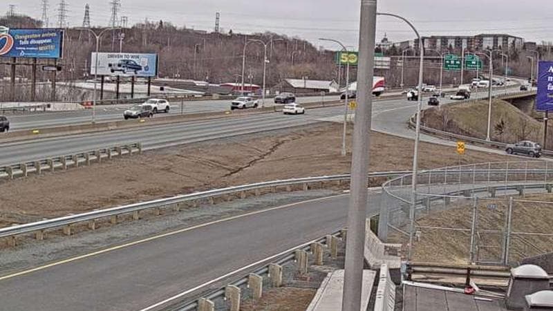 MacKay Bridge - Halifax bound
