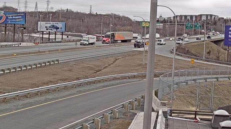 MacKay Bridge - Halifax bound