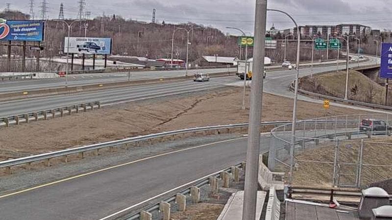 MacKay Bridge - Halifax bound