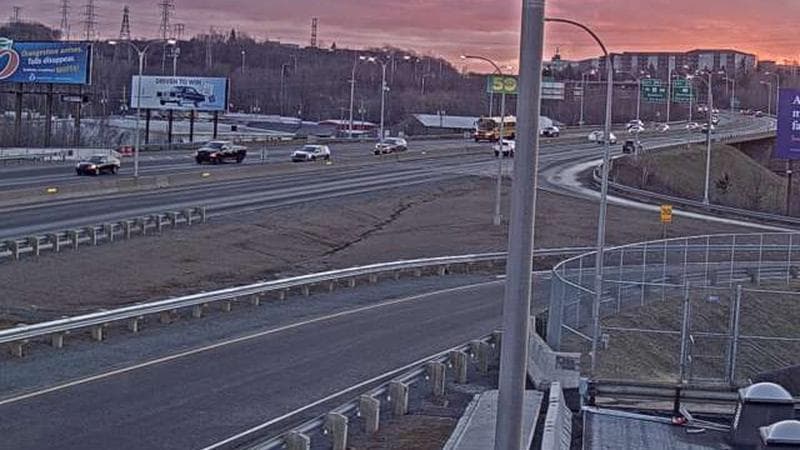 MacKay Bridge - Halifax bound