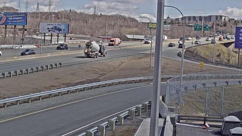 MacKay Bridge - Halifax bound