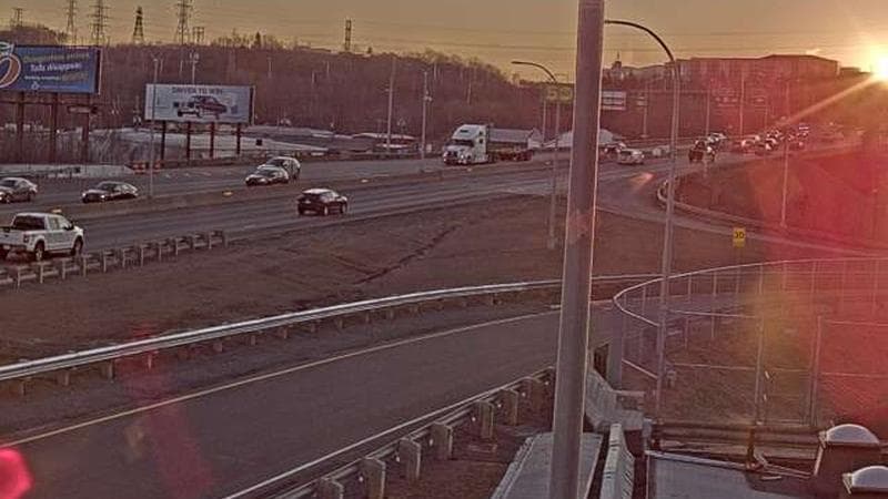 MacKay Bridge - Halifax bound