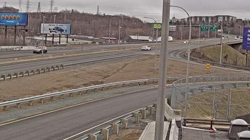 MacKay Bridge - Halifax bound