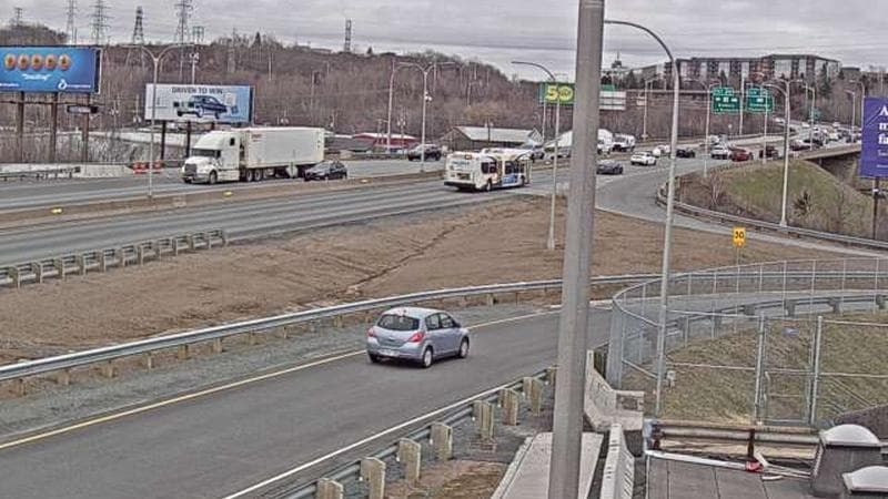 MacKay Bridge - Halifax bound