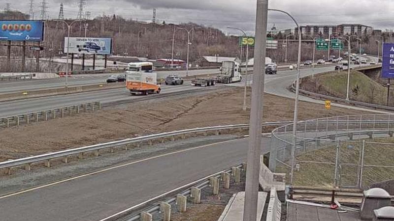 MacKay Bridge - Halifax bound
