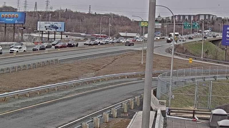 MacKay Bridge - Halifax bound