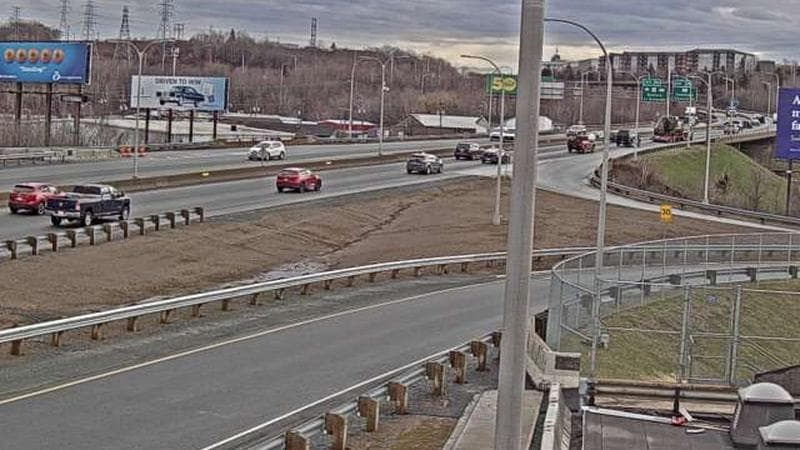 MacKay Bridge - Halifax bound