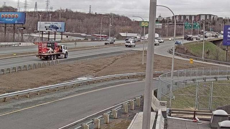 MacKay Bridge - Halifax bound