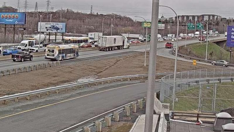 MacKay Bridge - Halifax bound