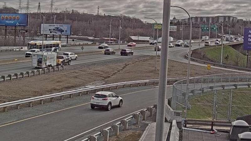 MacKay Bridge - Halifax bound