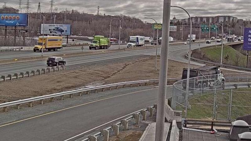 MacKay Bridge - Halifax bound