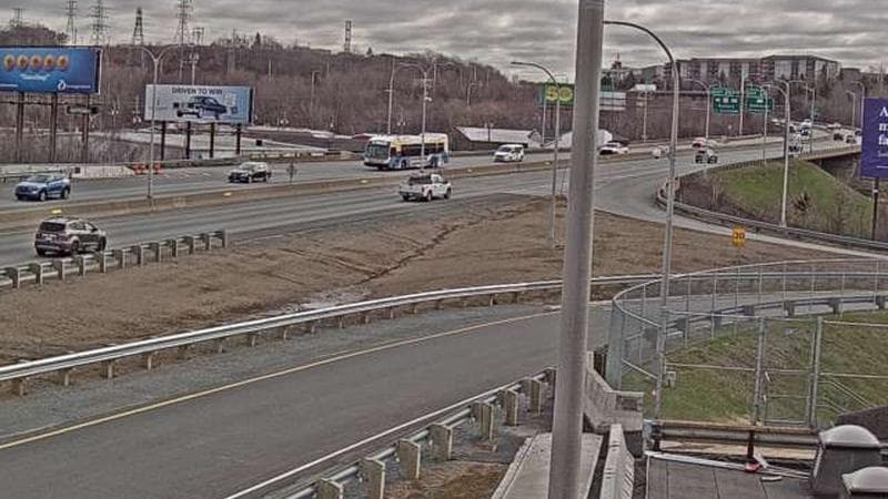 MacKay Bridge - Halifax bound