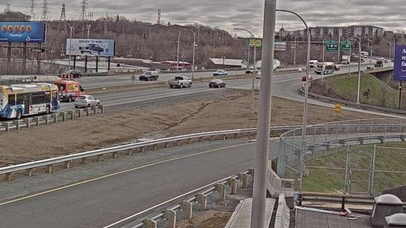 MacKay Bridge - Halifax bound