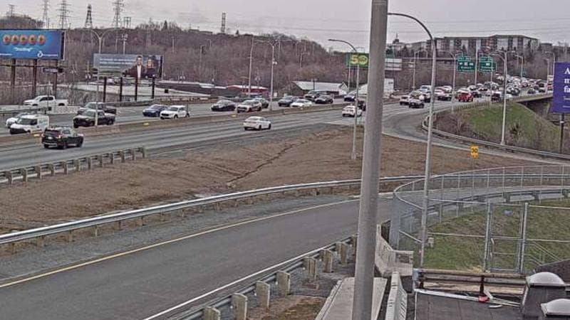 MacKay Bridge - Halifax bound