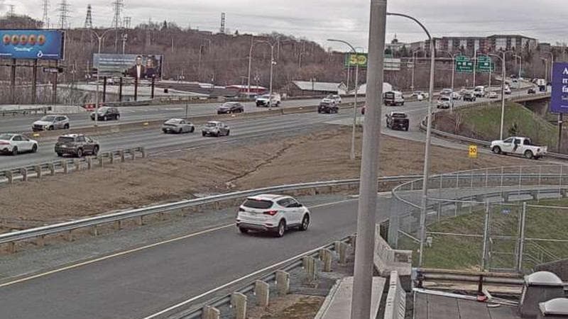 MacKay Bridge - Halifax bound