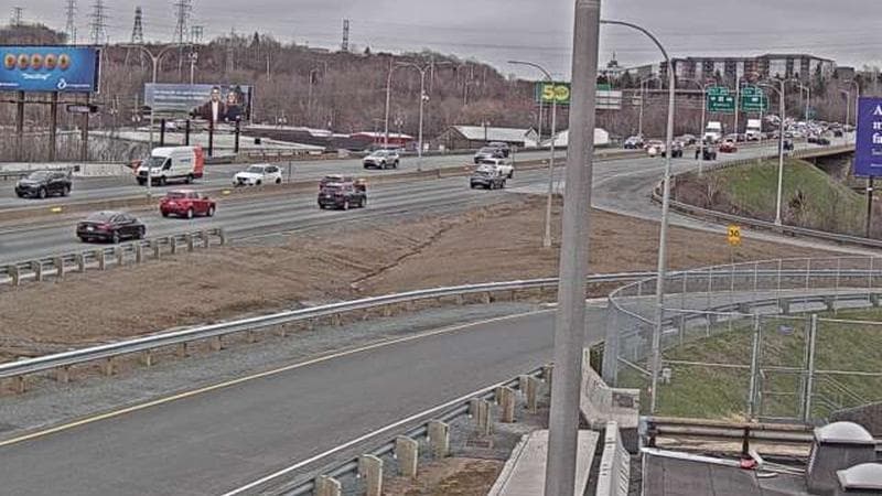 MacKay Bridge - Halifax bound