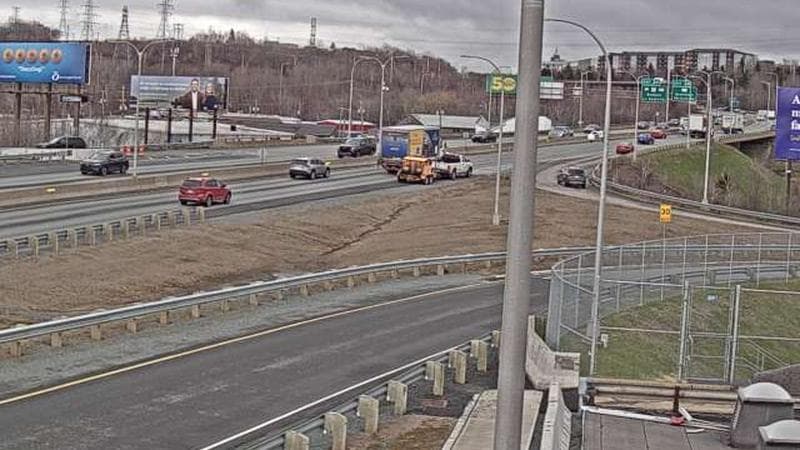 MacKay Bridge - Halifax bound