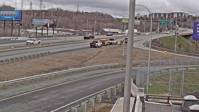 MacKay Bridge - Halifax bound