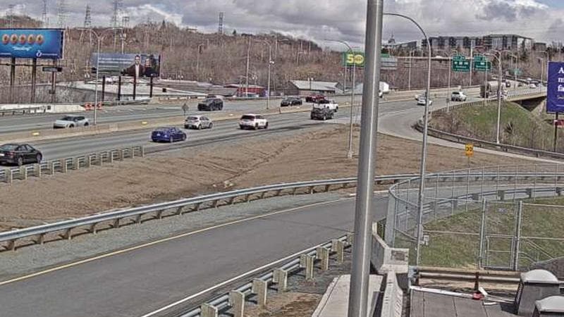 MacKay Bridge - Halifax bound
