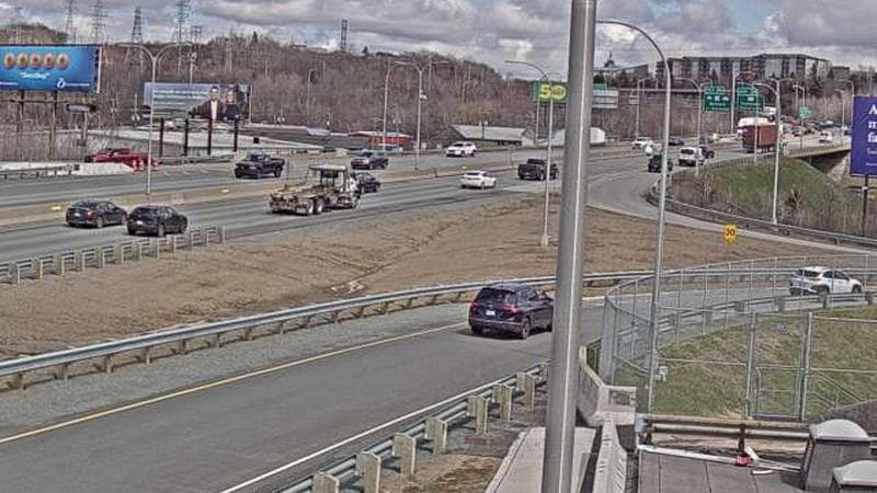 MacKay Bridge - Halifax bound