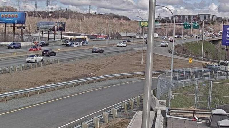 MacKay Bridge - Halifax bound