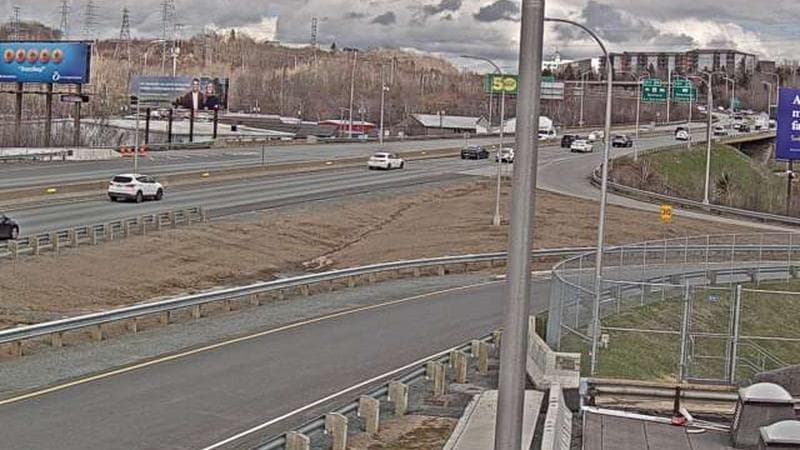 MacKay Bridge - Halifax bound