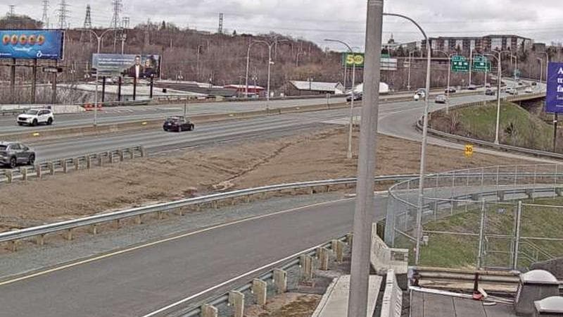 MacKay Bridge - Halifax bound