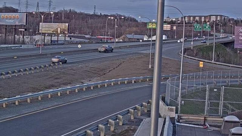 MacKay Bridge - Halifax bound