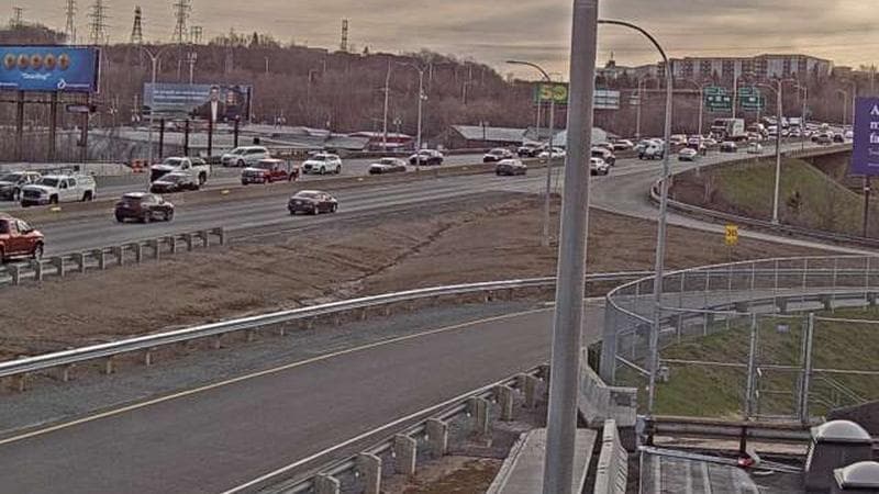 MacKay Bridge - Halifax bound