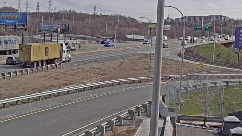 MacKay Bridge - Halifax bound