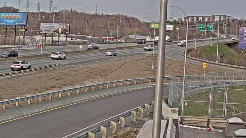 MacKay Bridge - Halifax bound
