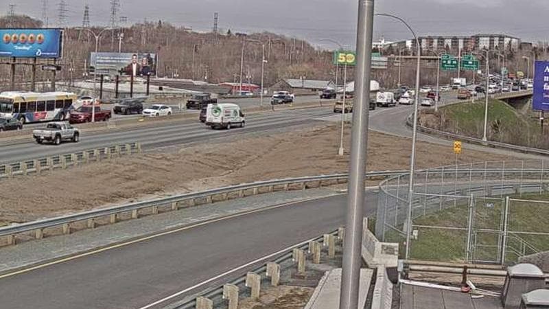 MacKay Bridge - Halifax bound
