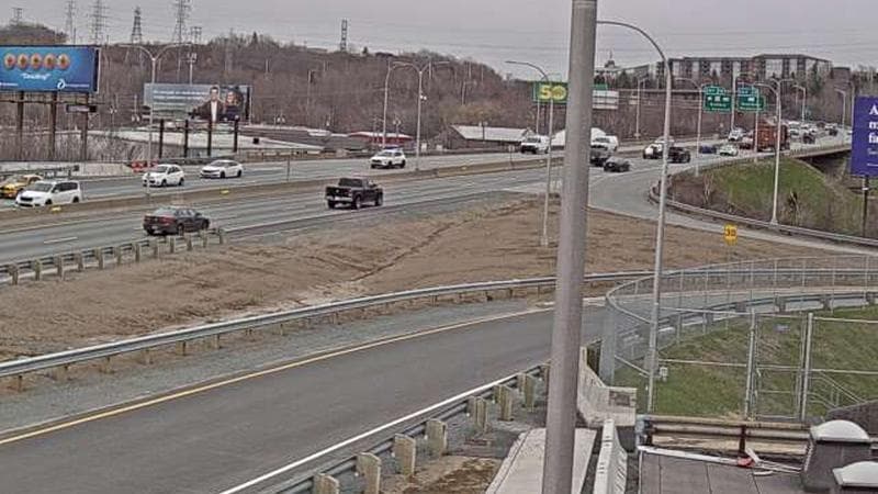MacKay Bridge - Halifax bound