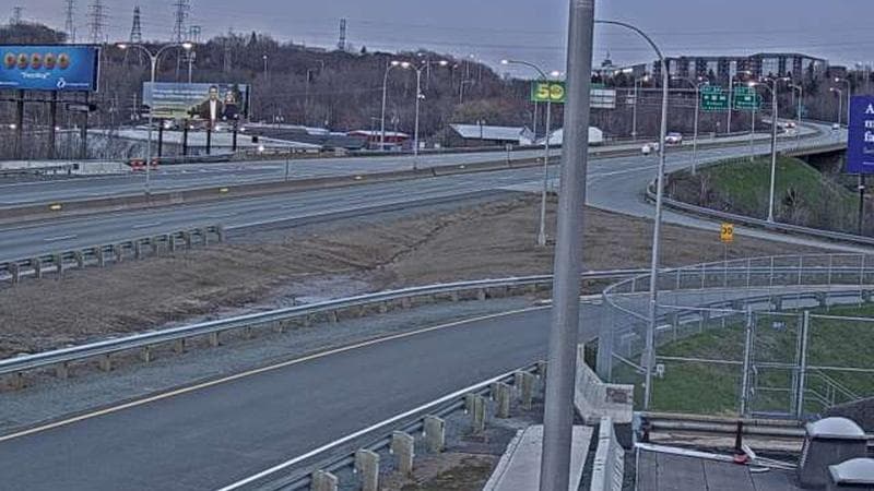 MacKay Bridge - Halifax bound