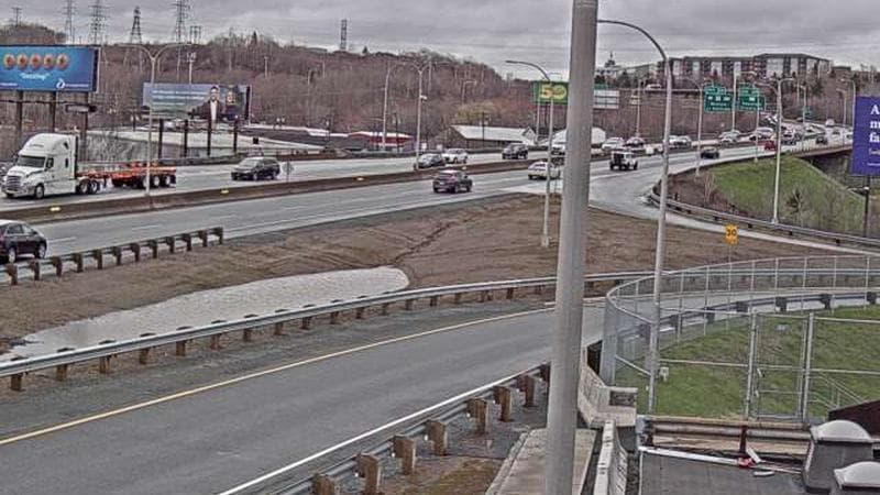 MacKay Bridge - Halifax bound