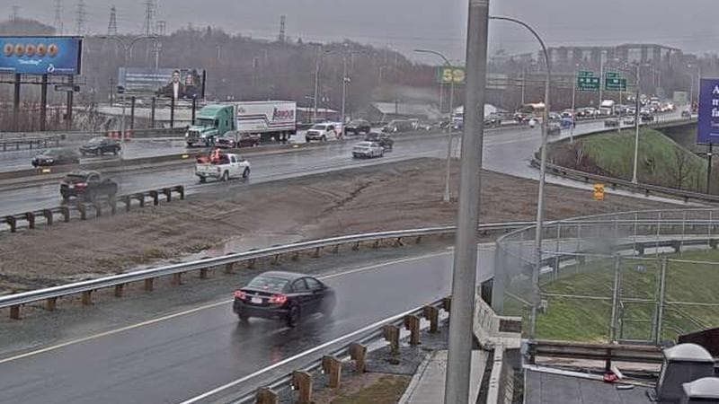 MacKay Bridge - Halifax bound