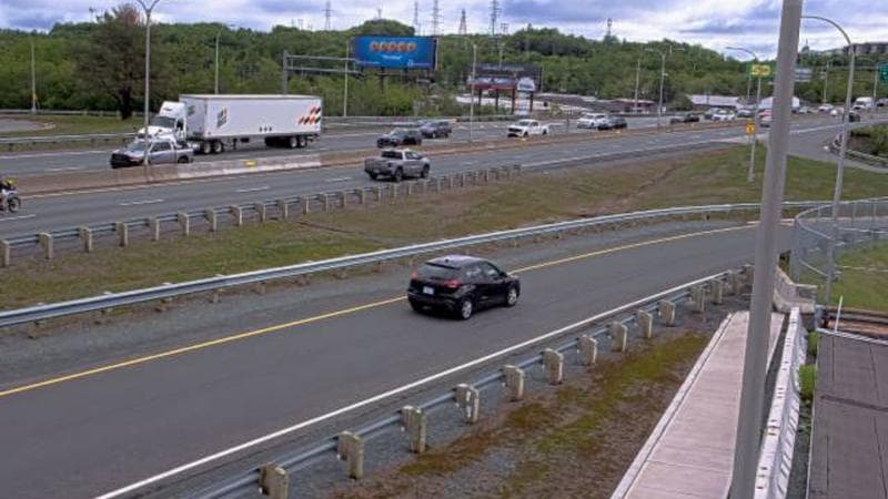 MacKay Bridge - Halifax bound